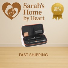 Microphone Case, Microphone Bag for 2 Handheld Wireless Mics Hard EVA Dual Wi...