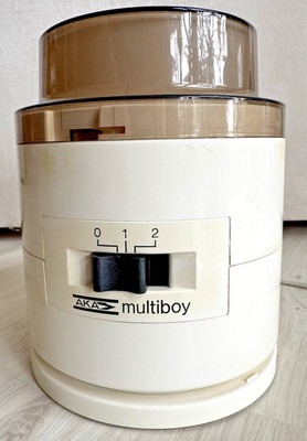 AKA Multyboy Typ LZ 2000, DDR,  Zerkleinerer, Hacke, r weiß