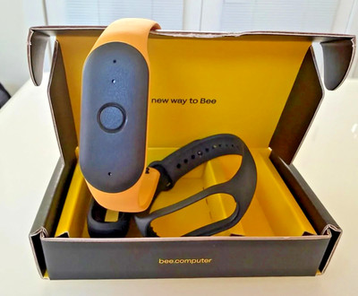 Bee Wearable AI Ambient Voice Transcriber & Smart Assistant Pioneer Edition