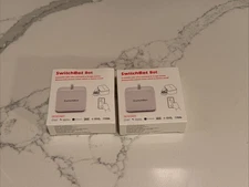 SwitchBot 2 pack Smart Switch Button Pusher - Wireless App or Timer Control
