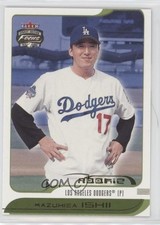 2002 Fleer Focus Jersey Edition Rookie Jersey 15/17 Kazuhisa Ishii #248 0c3