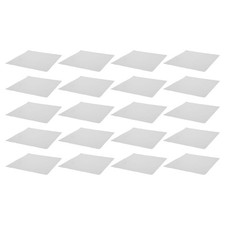 60PCS White Square Fuse Bead Ironing Paper Sheet, 9x9 Inch Fuse Paper for DIY