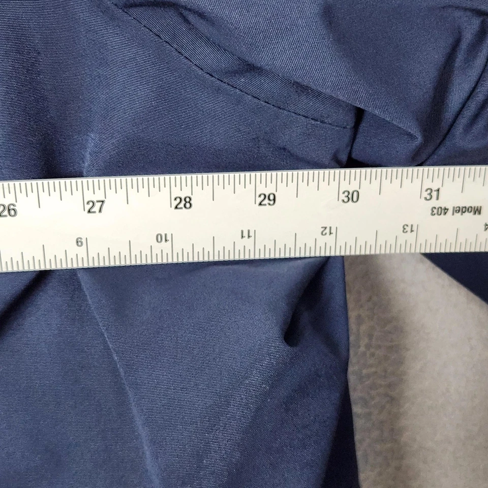 Lands End Jacket Mens 4XL Navy Down Parka Coat Quilted Insulated Winter - Image 3 of 4