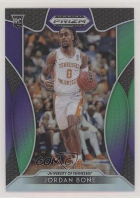 2019 Panini Prizm Draft Picks Purple & Green /199 Jordan Bone #59 Rookie RC 7m3