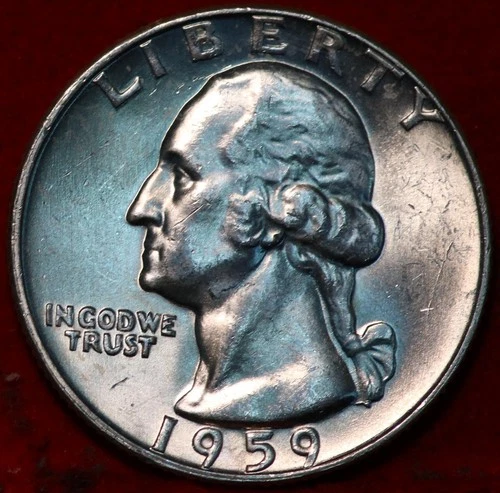 1959-D Washington Quarter — photo from the most recent tracked eBay sale