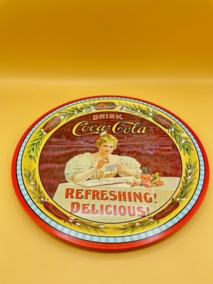 75th Anniversary Commemorative Coca-Cola Metal  Serving Tray 