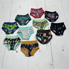 Mi Sew Cute Underwear Boys 6 Briefs Lot 10 Multicolor Minecraft Among Us Gaming