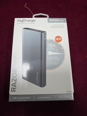 #ad My Charge 16000 mAh Portable Charger $50.99