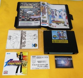 SNK Neo Geo THE KING OF FIGHTERS 98  +  REG CARD + BOOK  Neogeo  AES