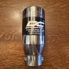 Dc Sports Universal Bolt On Exhaust Slant Cut Tip 2.875 Inlet 3.87 Outlet Pss