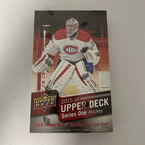 2015-16 Upper Deck Series 1 Hockey Factory Sealed Hobby Box (Connor McDavid RC)