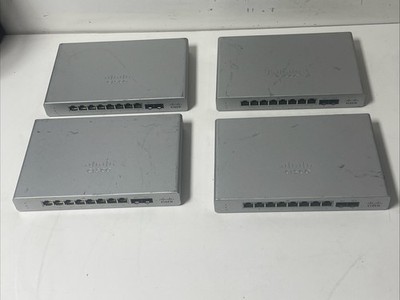 Unclaimed Cisco Meraki MS120-8 HW 8-Port Managed Switch