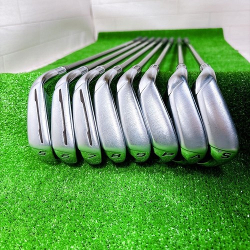 Lefty TaylorMade M2 Iron Set 8pcs 5-Pw,Aw,Sw Flex S Stiff TM7-216 - Picture 4 of 9