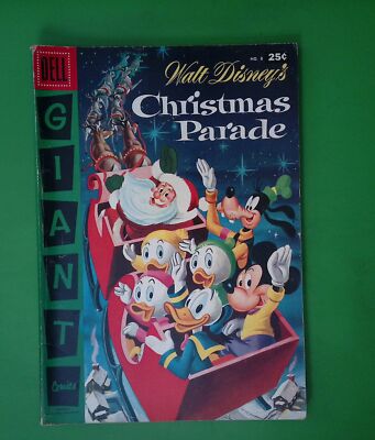 Christmas Parade #8 Vol. 1 1956 Dell Publishing Co. MID GRADE Comic Book H76-76