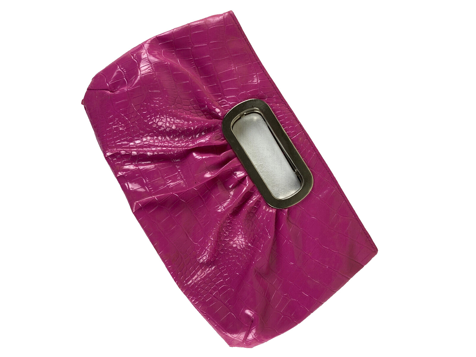 Vintage Claire's ladies, girls pink clutch bag EXCELLENT