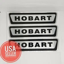 HOBART 00-118365 GENUINE REPLACEMENT PART 7" x 1.8" (Large) Sticker decal 3 pack