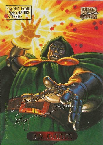 MARVEL MASTERPIECES 1994 LÁMINA DE ORO TARJETAS DE FIRMA 1 A 140 ELIGE - Imagen 32 de 118