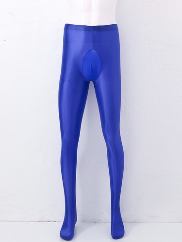 Men Glossy Oil Footed Pantyhose Yoga Shiny Silky Sheer Stockings Nylon AU - Picture 88 of 95
