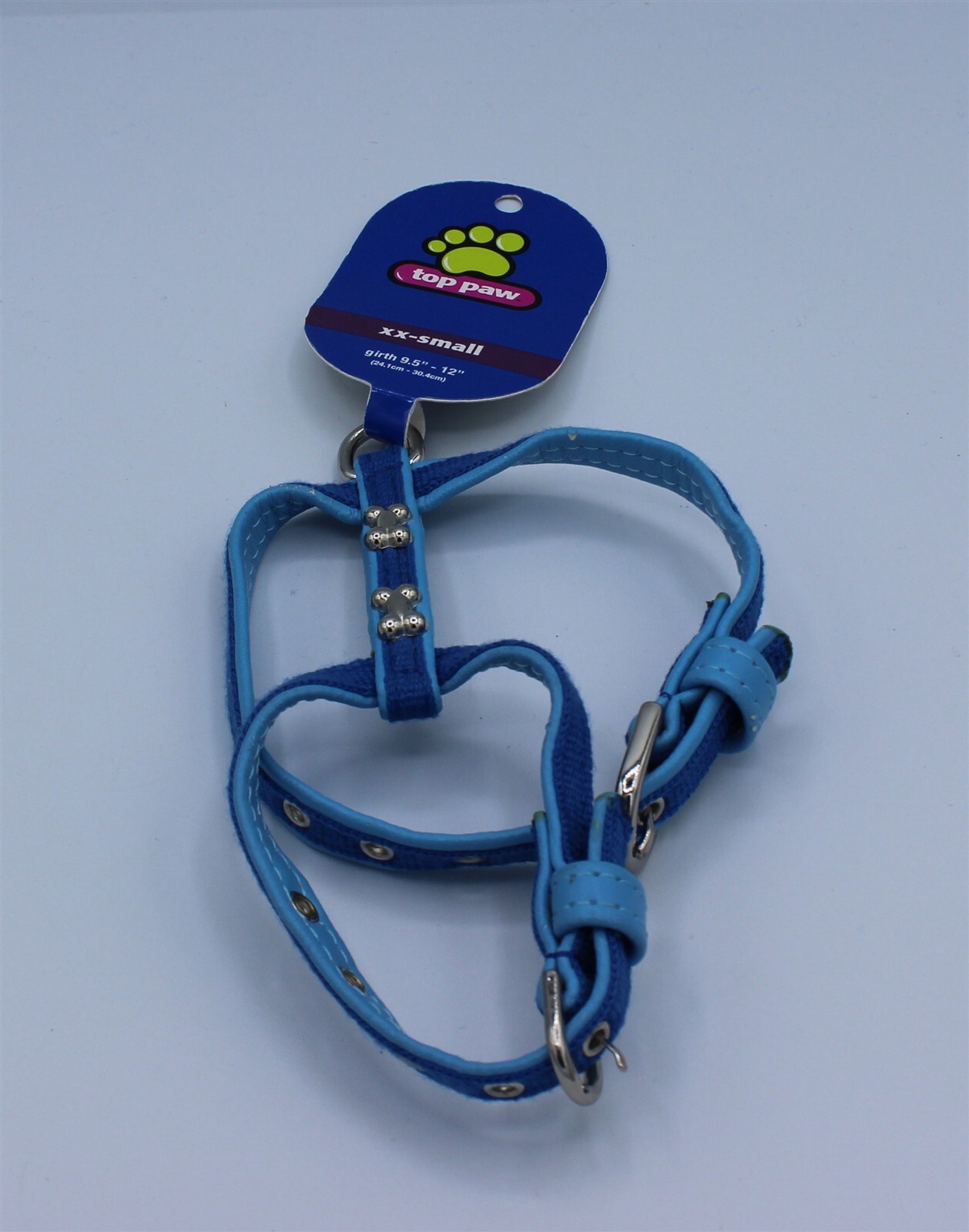 Top Paw Dog Harness XX Small 9.512 IN Blue eBay