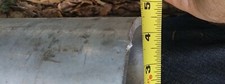 Aluminum Pipe 4 inch, 1 foot long, SCH 80 4.5" OD x 4.00" ID 