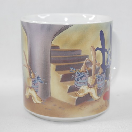 VTG Walt Disney Fantasia Sorcerers Apprentice Wizard Coffee Cup/Mug in Box Japan - Picture 10 of 13