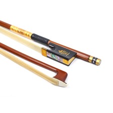 Professional 4/4 Full Size Violin Bow Brazilwood Ebony Frog Lightweight