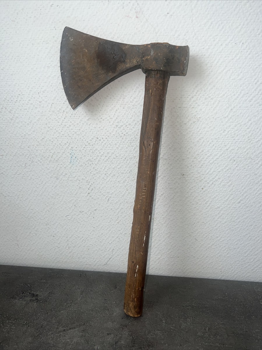 OUTIL ANCIEN TÊTE De Hache Bret Forgé Old Tool Objet Ancien EUR 18,00