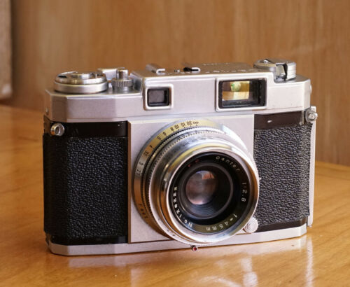 Rare Canter Beauty 35mm Film Camera w/ 45mm f2.8 Lens ...Working...Excellent - Afbeelding 1 van 6