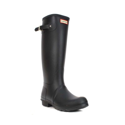 ミドルブーツ HUNTER WOMEN Original Insulated Tall Rain Boots Black WFT204 Hunter Women's Original Tall Insulated Black Boots