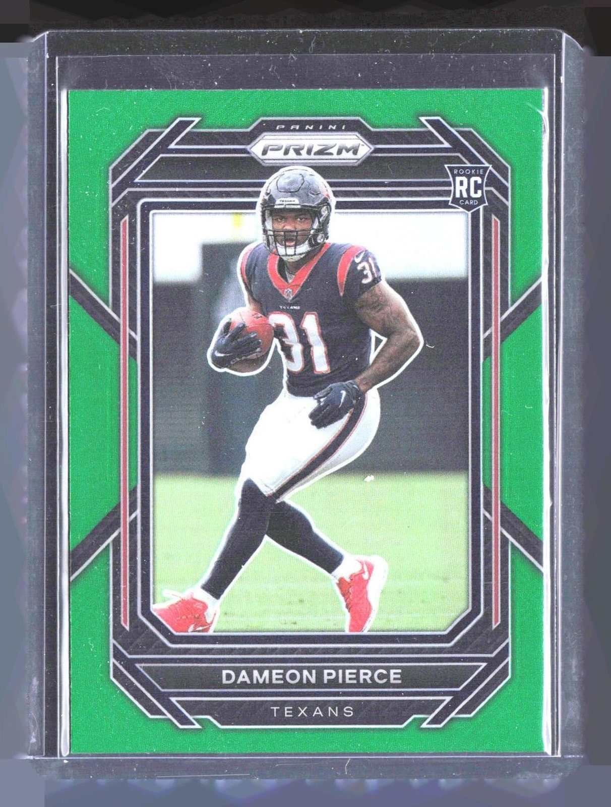 2022 Panini Prizm Dameon Pierce Green #322 Rookie