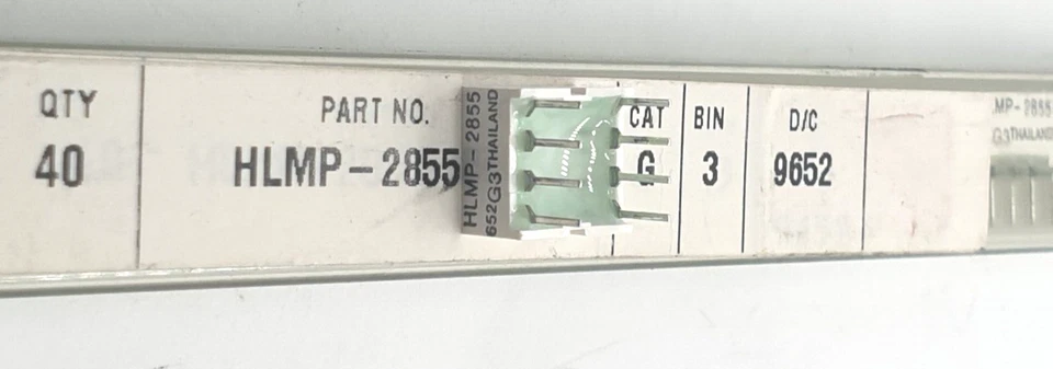 HP  HLMP-2855 led grün  *38 stück* - Bild 4 von 4