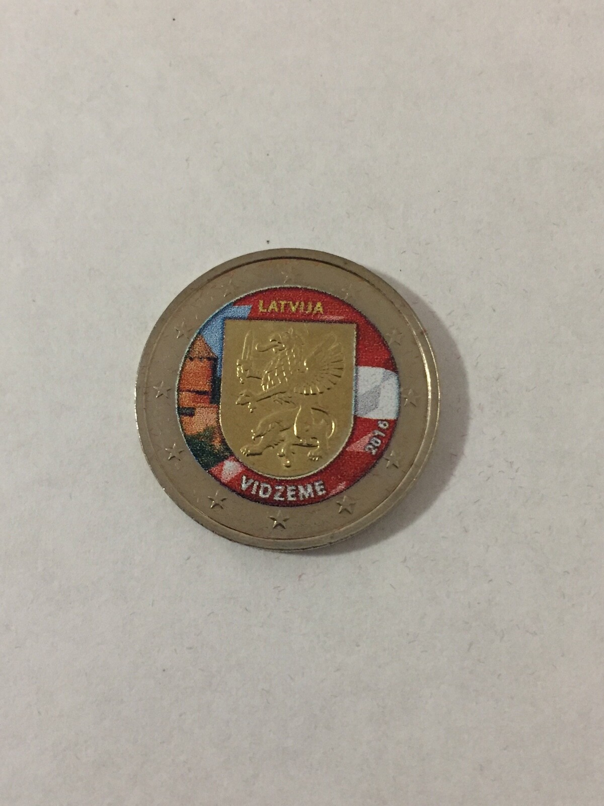 Latvia2016Colored2EuroCoin