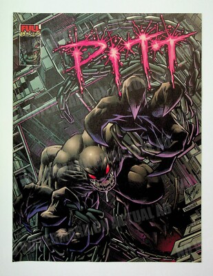 Pitt Full Bleed Comics 1996 Trade Print Magazine Ad Poster ADVERT