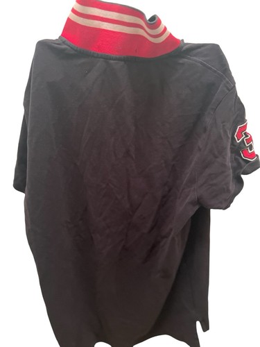 Black US Polo Association Number 3 Slim Fit Short Sleeve Cotton Shirt Large - Picture 2 of 2