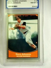 Dave Johnson #33 Pacific Legends 1985 PGS Mint 8
