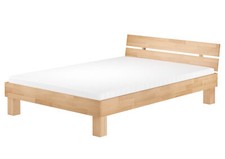 Französisches Bett Futonbett Doppelbett 140x200 Buche Bettrahmen Zubehör wählbar