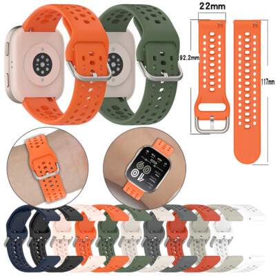 Silicone Watch Strap Band for Amazfit Bip6 (A2435) Sports Replacement Wristband