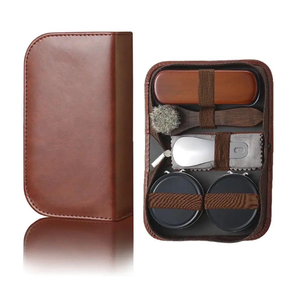 7 Shoes Care Set Leather Oil Black Colorless Universal Cleaning and Maintenance 