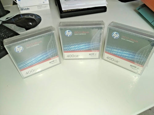 HP LTO-2 ULTRIUM DATA CARTRIDGE 400 GB C7972A 3 PEZZI