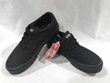 VANS Doheny Black Canvas Boy's Skate Shoes - Assorted Sizes NWB