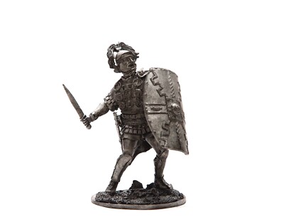 tin 54mm Rome. Centurion of Legio VI Victrix 1st cent BC 1:32 Scale Miniature