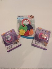 Nickelodeon's Paw Patrol Pacifiers With Covers And Teether Ring NEW And Sealed