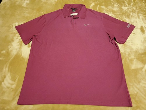 vented maroon Golf Polo Shirt 2xl | eBay
