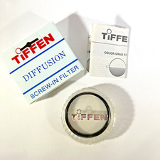TIFFEN Diffusion 62mm Screw-In 1 Filter  Original Box  Plastic Holder Japan