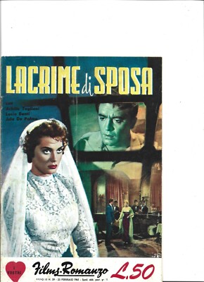 FOTOROMANZO I VOSTRI FILMS-ROMANZO N.59/1961  ACHILLE TOGLIANI-LUCIA BANTI-