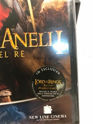 IL SIGNORE DEGLI ANELLI IL RITORNO DEL RE - PC - NUOVO SIGILLATO VERSIONE ITA - Picture 3 of 5