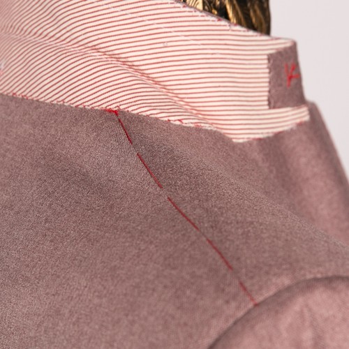 NWT $3850 ISAIA CASHMERE and Silk Sport Coat Durty Rose Pink 40US/50IT - Picture 11 of 20