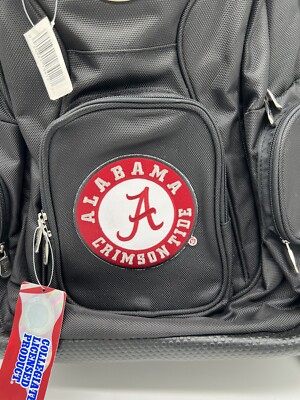 alabama laptop backpack Alabama Crimson Tide Laptop Backpack in Black