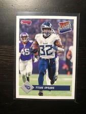 Tyjae Spears 2023 Panini Rated Rookie Retro #14 Card Tennessee Titans 1/629 PWE. rookie card picture