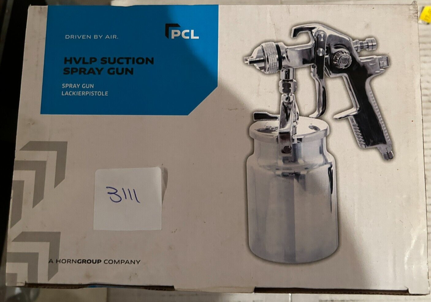 3111 PCL SG01P HVLP Suction Paint Spray Gun